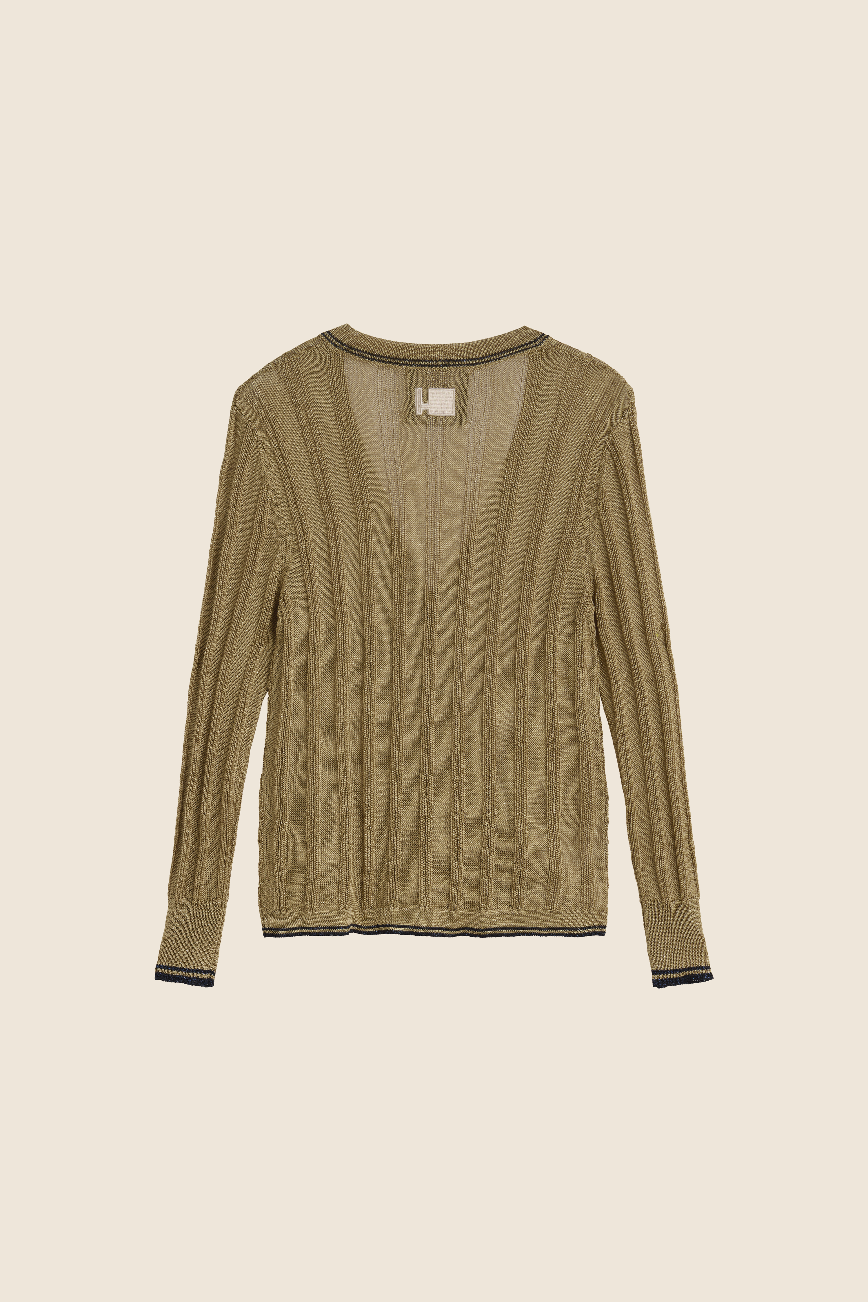 Metallic knit cardigan – Teresa Helbig Metallic knit cardigan – Teresa Helbig