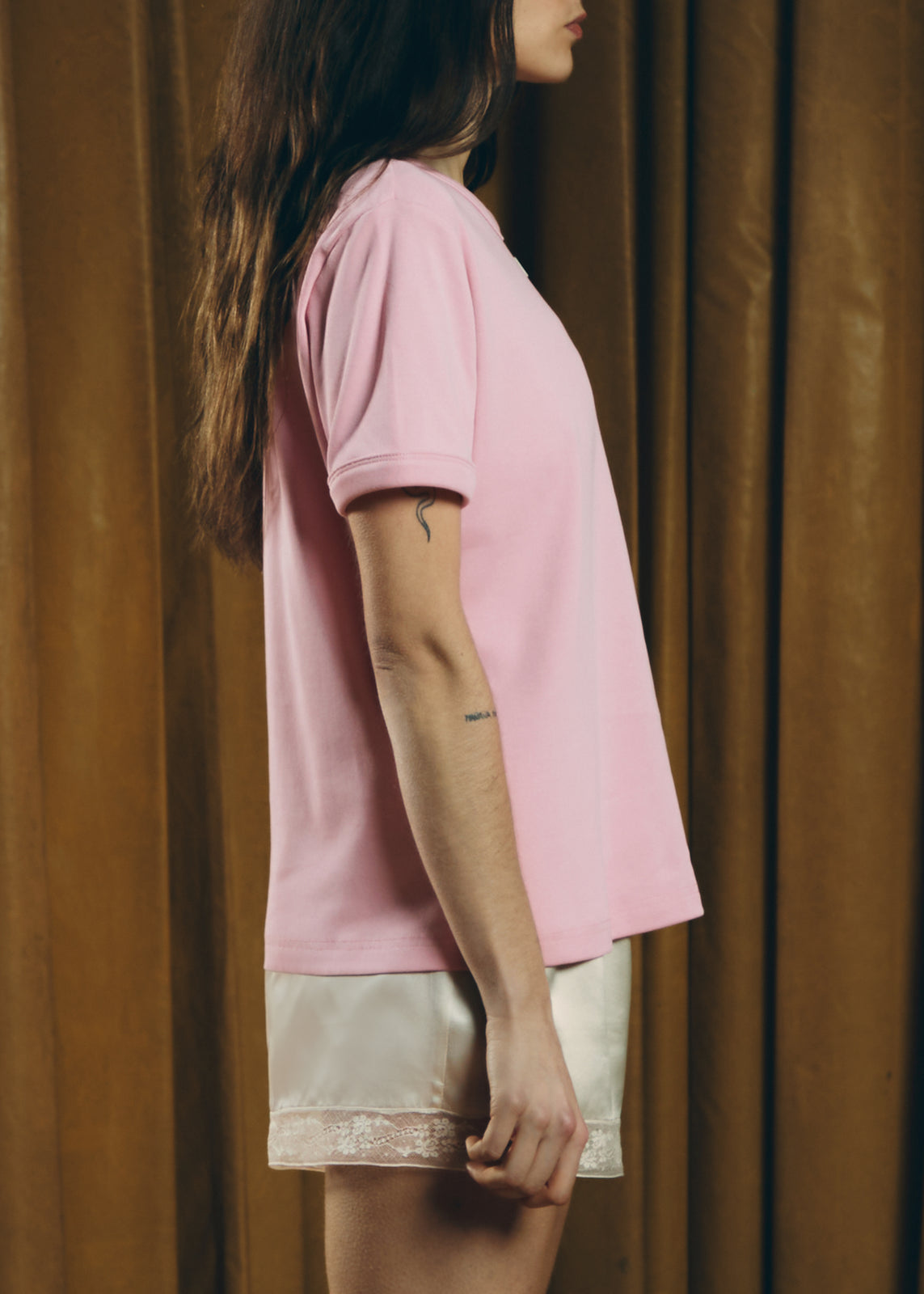 SHORT-SLEEVE PINK T-SHIRT