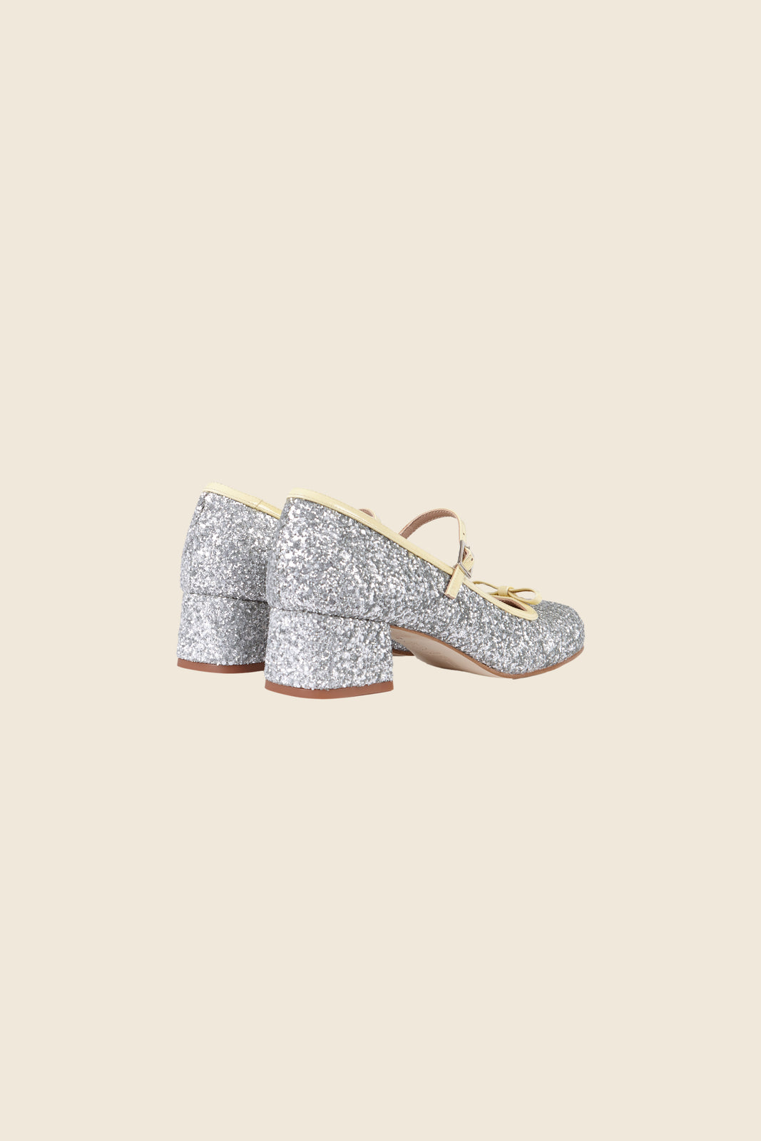 MARY JANE GLITTER SILVER