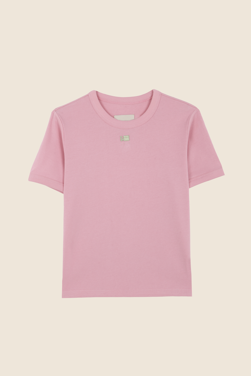 SHORT-SLEEVE PINK T-SHIRT