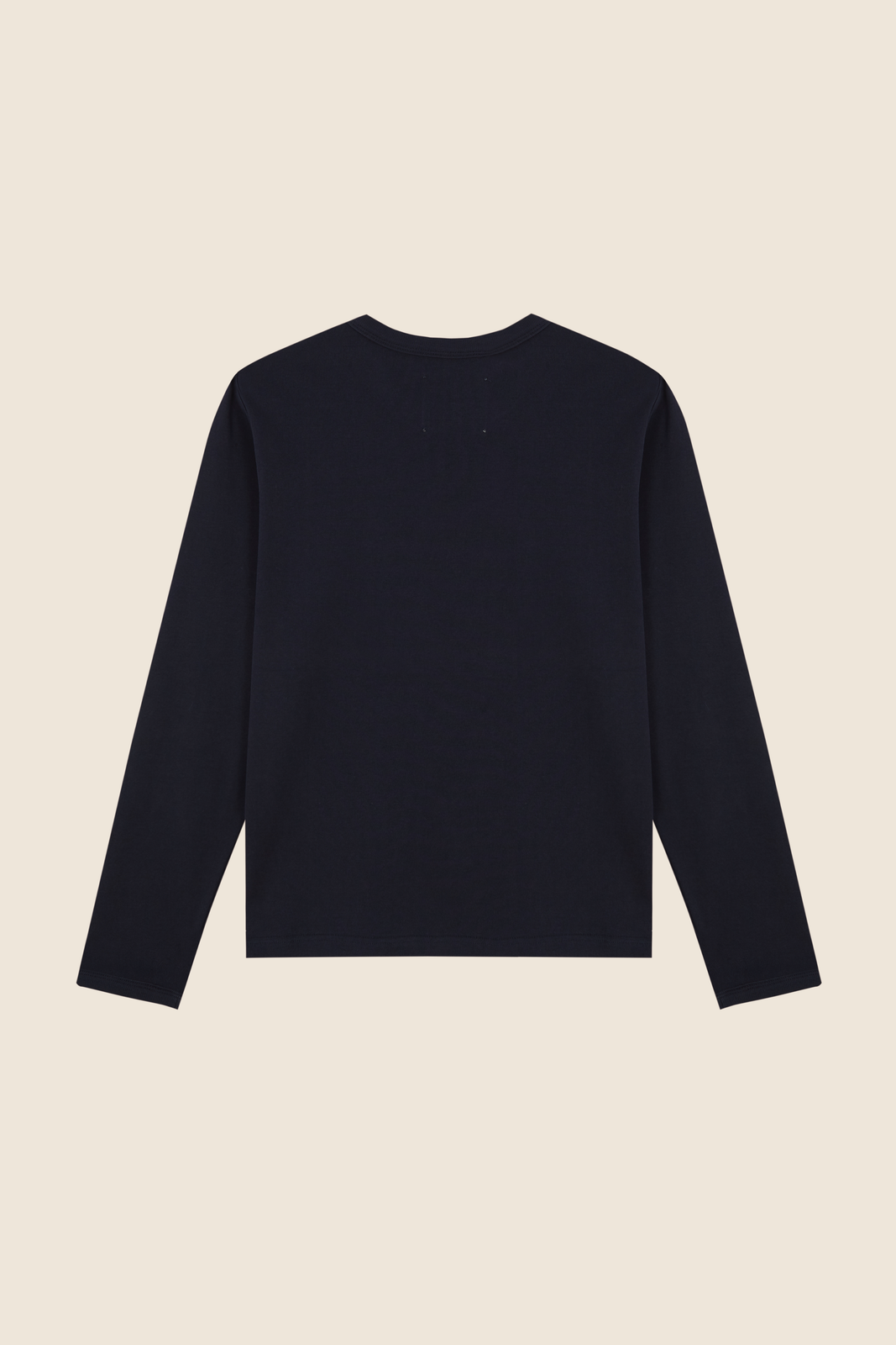 LONG-SLEEVE NAVY T-SHIRT