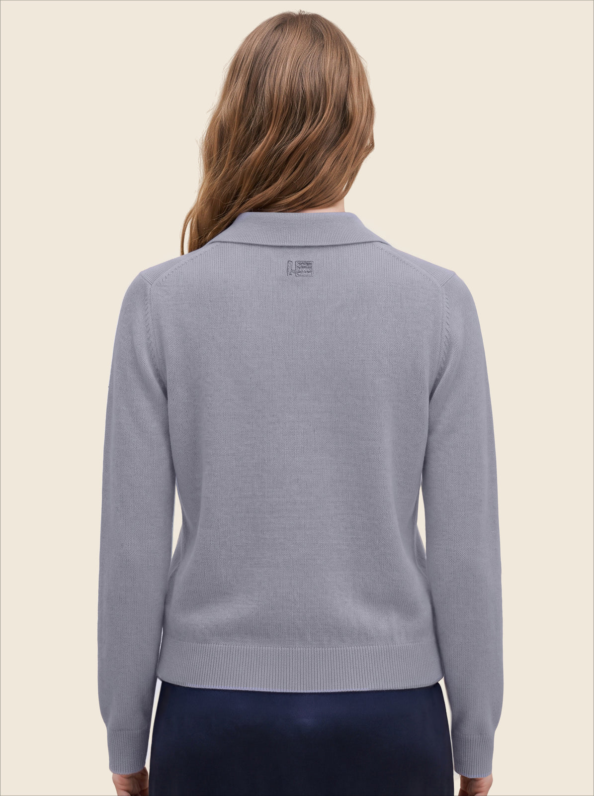 GREY CRYSTAL CARDIGAN