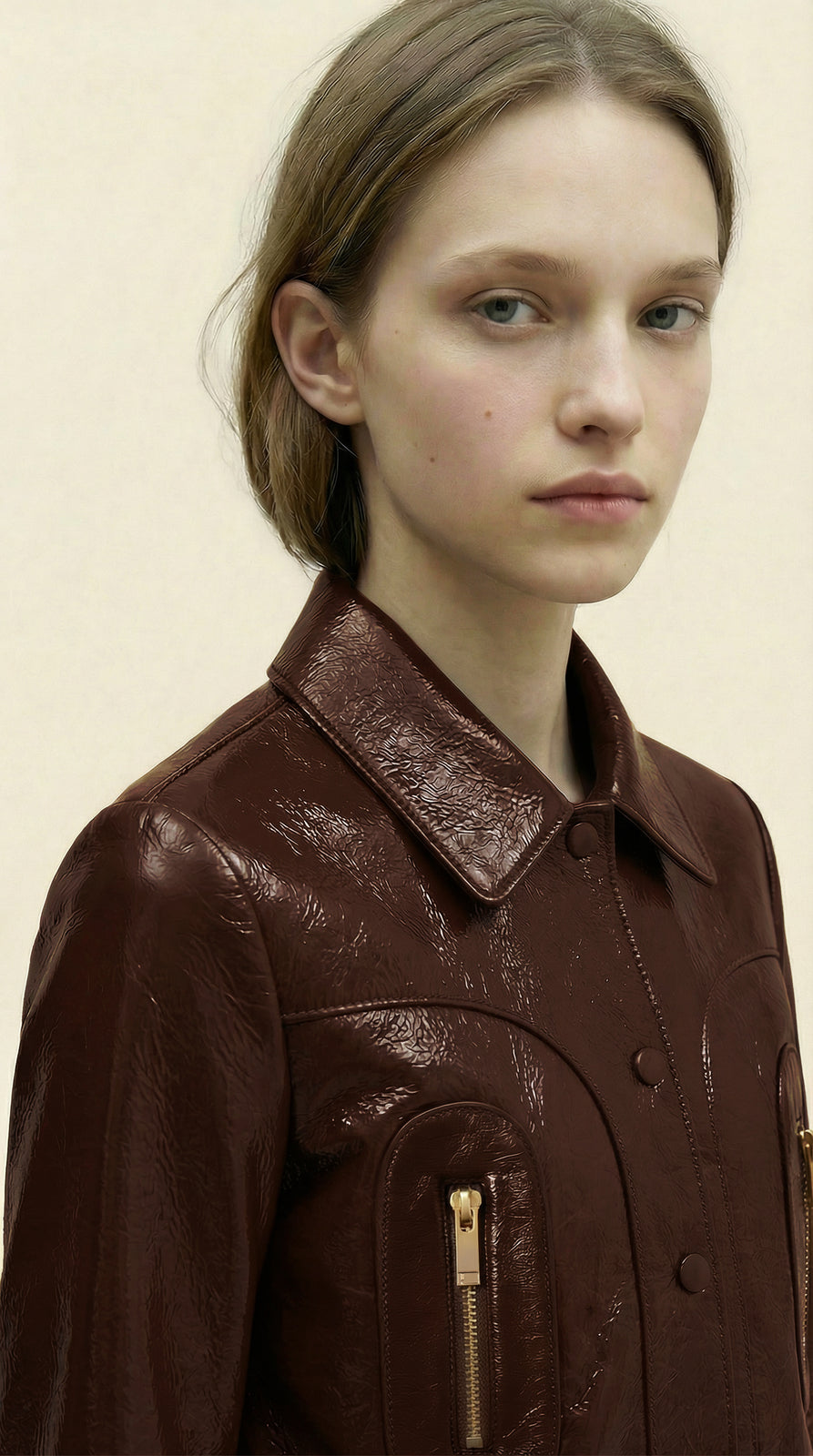 BROWN JACKET