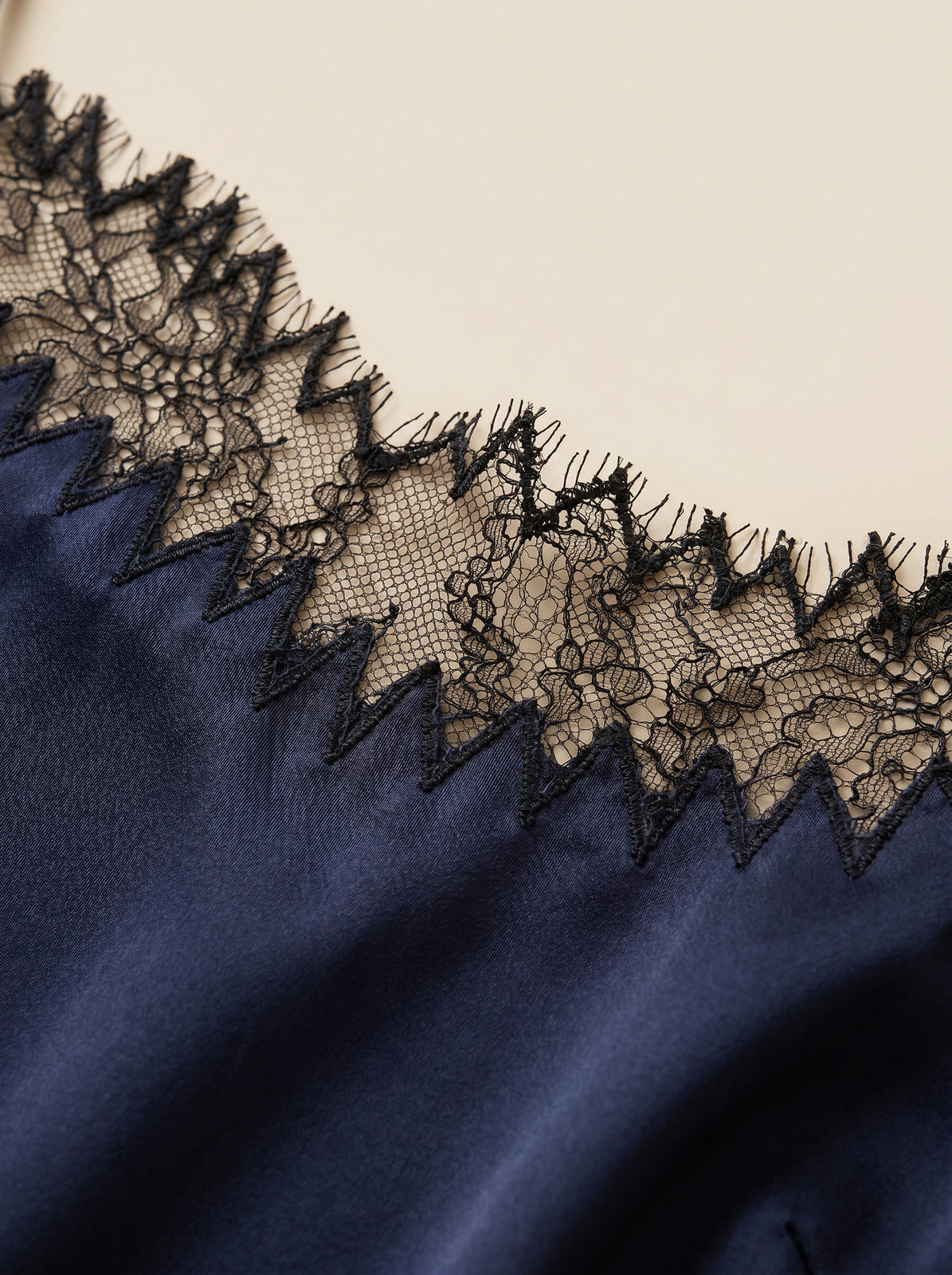 NAVY SATIN DRESS